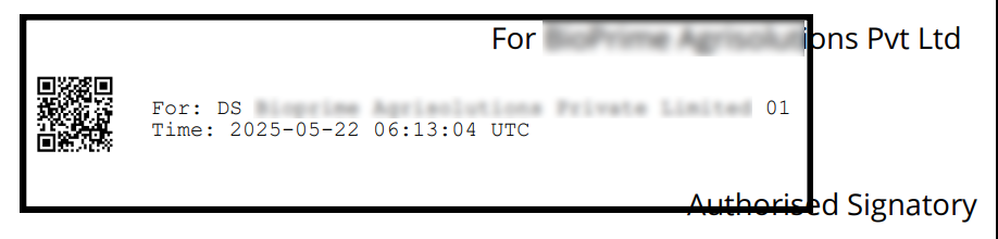 Signature Example 1